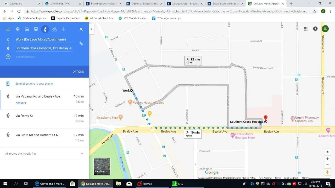**** Aparthotel Delago Motel/Apartments Christchurch New Zealand